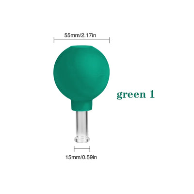 Face Massager Vacuum Cupping Cups Rubber
