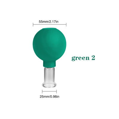 Face Massager Vacuum Cupping Cups Rubber