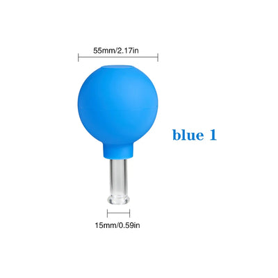 Face Massager Vacuum Cupping Cups Rubber