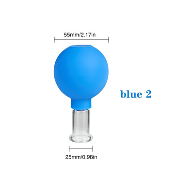 Face Massager Vacuum Cupping Cups Rubber