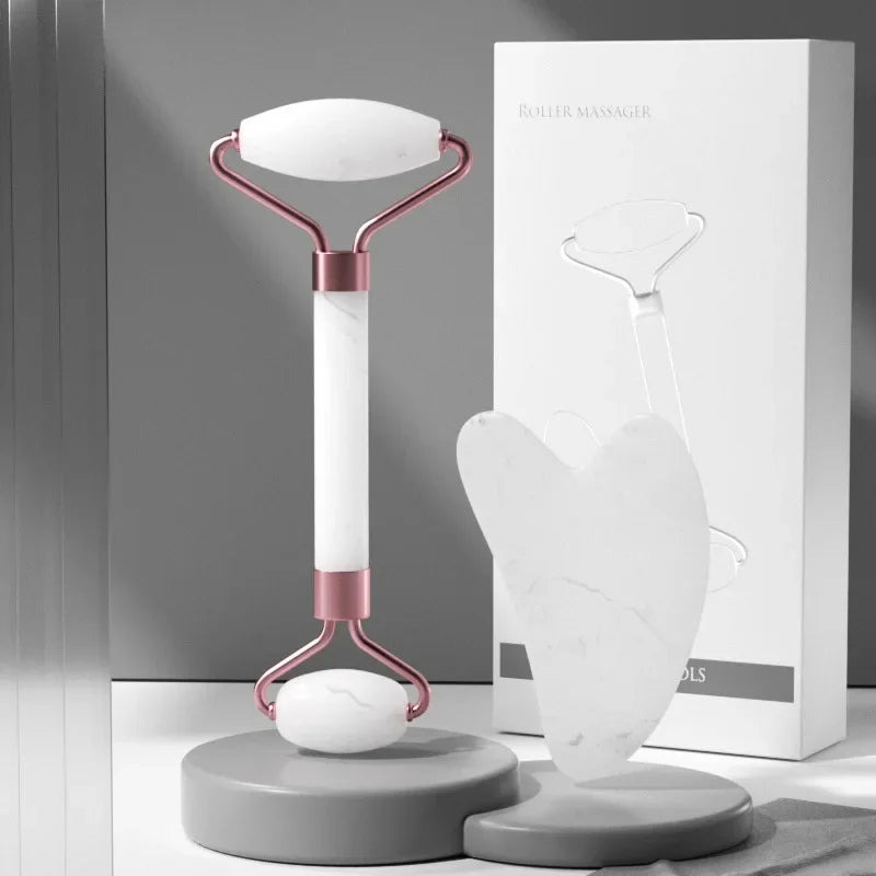 Face Massager Roller Guasha Board Resin