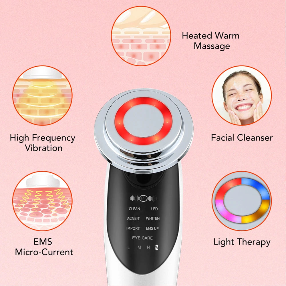 EMS Facial Massager Skin Care Tools Face Lift