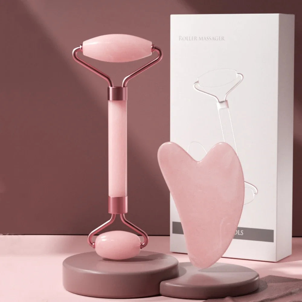 Face Massager Roller Guasha Board Resin