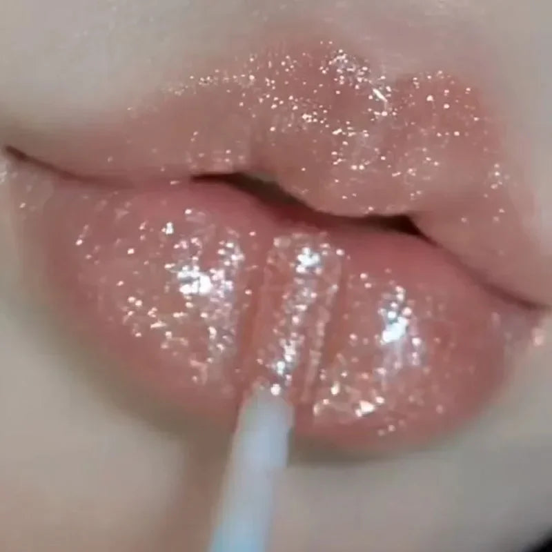Sweet sparkling lip glaze mirror lip shine light