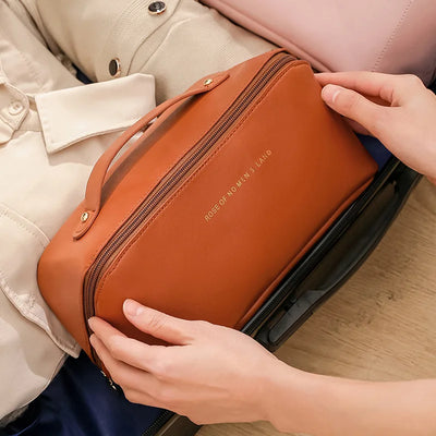 PU Fashion and Convenient Makeup Bag,