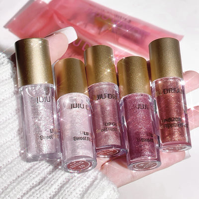 Sweet sparkling lip glaze mirror lip shine light