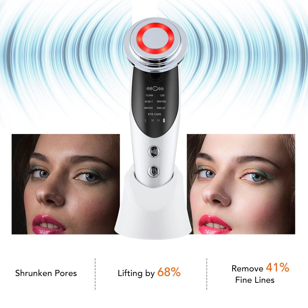 EMS Facial Massager Skin Care Tools Face Lift