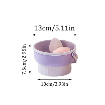 Makeup Brush Cleaning Bowl Beauty Egg Cleaning