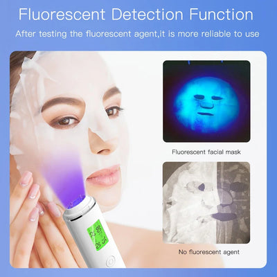 Portable Rechargeable Skin Analyzer Detector