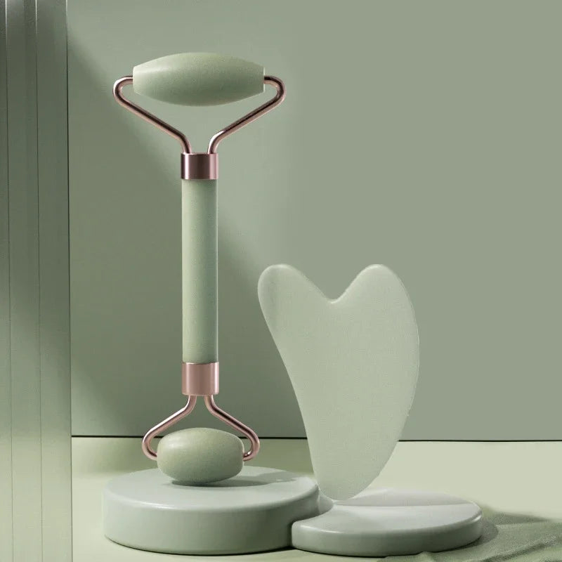 Face Massager Roller Guasha Board Resin